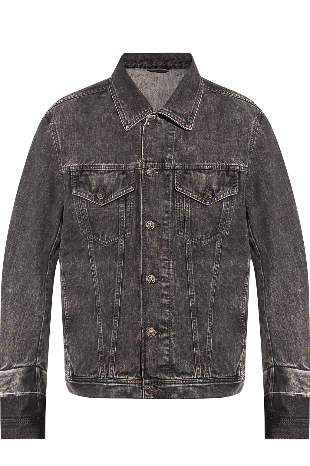 Diesel denim best sale biker jacket